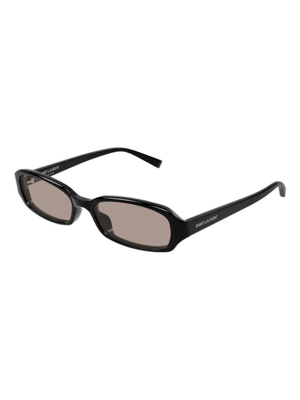 New Saint Laurent Women's Sunglasses Black Brown Lens Acetate Frame SL 872 ERIN
